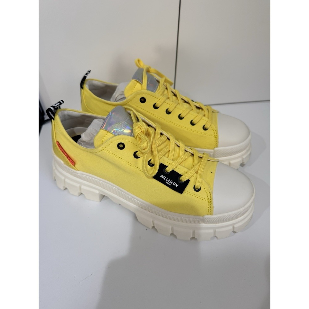 Palladium Women's Revolt Lo TX Aurora Yellow Shoes Chunky Women's Size 10 NWOB - Picture 2 of 10